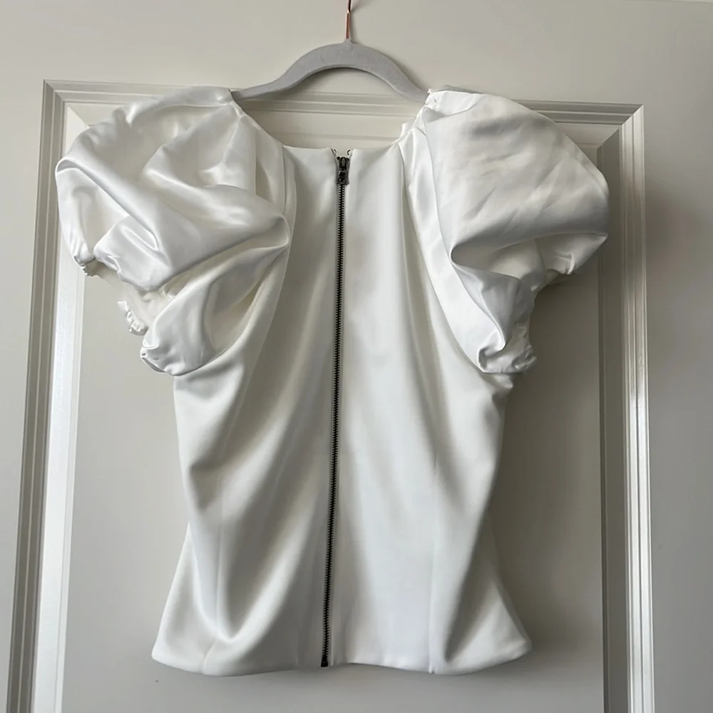 CICI BUBBLE SLEEVE TOP - Picture 11 of 11